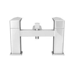 Venice Modern Geometric Bath Shower Mixer Tap + Shower Kit -Roc Bathroom Furni Store 1251cr d3