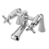Tre Mercati Charleston Art Deco Pillar Bath Filler Tap - Chrome 2 Tre Mercati Charleston Art Deco Pillar Bath Filler Tap - Chrome -Roc Bathroom Furni Store 1403 ln