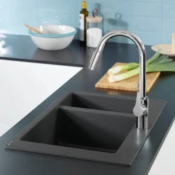 Hansgrohe Cento XL Single Lever Kitchen Mixer With Pull Out Spray -Roc Bathroom Furni Store 14803000 d1