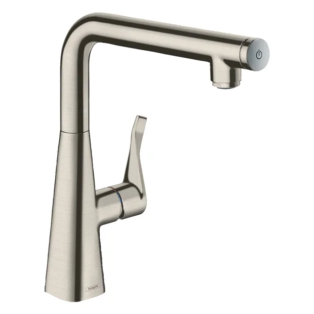 Hansgrohe Metris Select M71 Single Lever Kitchen Mixer 260 - Stainless Steel 3 Hansgrohe Metris Select M71 Single Lever Kitchen Mixer 260 - Stainless Steel