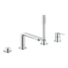 Grohe Lineare 4-Hole Single Lever Bath Combination -Roc Bathroom Furni Store 19577001 l