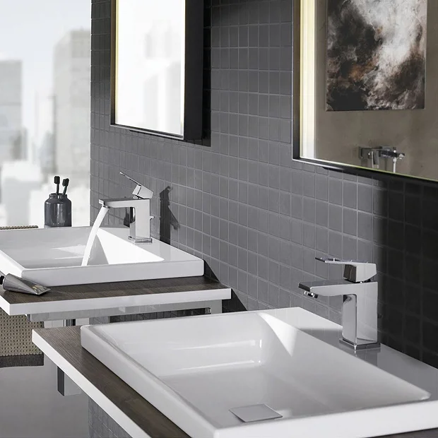 Grohe Eurocube S-Size Mono Basin Mixer With Pop-up Waste 8 Grohe Eurocube S-Size Mono Basin Mixer With Pop-up Waste - Image 6