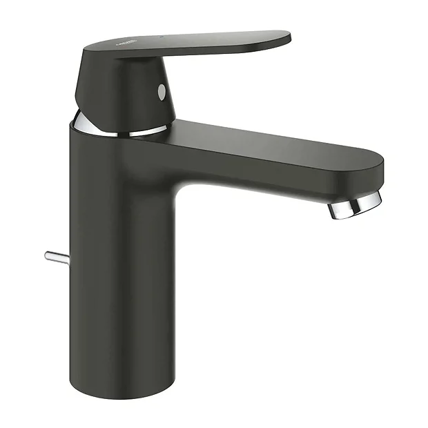 Grohe Matt Black Eurosmart Cosmopolitan Mono Basin Mixer With Pop-up Waste 4 Grohe Matt Black Eurosmart Cosmopolitan Mono Basin Mixer With Pop-up Waste - Image 2