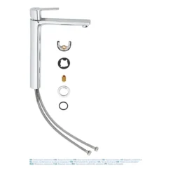 Grohe Lineare Tall Mono Basin Mixer 12 Grohe Lineare Tall Mono Basin Mixer -Roc Bathroom Furni Store 23405001 d3