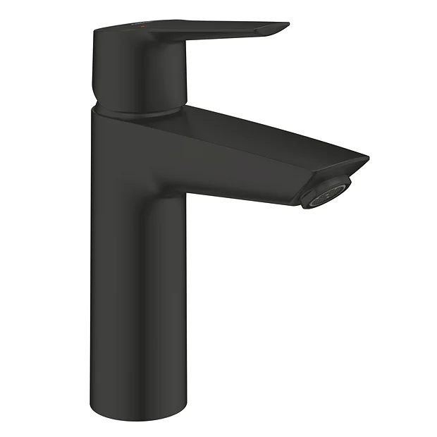 Grohe Start SilkMove ES M-Size Mono Basin Mixer With Push-Open Waste - Matt Black 4 Grohe Start SilkMove ES M-Size Mono Basin Mixer With Push-Open Waste - Matt Black - Image 2