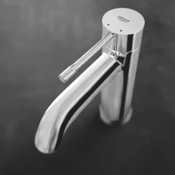 Grohe Essence S-Size Mono Basin Mixer With Pop-up Waste - Chrome -Roc Bathroom Furni Store 23589001 d3