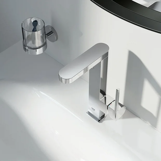 Grohe Plus Single-Lever Basin Mixer 1/2" L-Size With Waste 6 Grohe Plus Single-Lever Basin Mixer 1/2" L-Size With Waste - Image 4