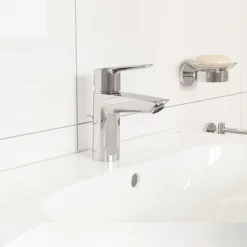 Grohe QuickFix Edge SilkMove ES S-Size Mono Basin Mixer With Pop-up Waste - Chrome 7 Grohe QuickFix Edge SilkMove ES S-Size Mono Basin Mixer With Pop-up Waste - Chrome -Roc Bathroom Furni Store 24209002 l2