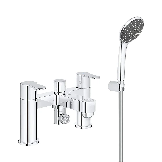 Grohe Wave Cosmopolitan Bath Shower Mixer With Kit 3 Grohe Wave Cosmopolitan Bath Shower Mixer With Kit