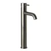 JTP Vos Brushed Black Tall Single Lever Basin Mixer -Roc Bathroom Furni Store 27009abbl l