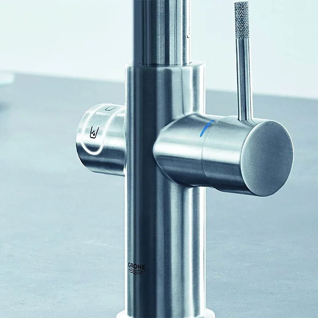 Grohe Red 2.0 Duo Instant Boiling Water Kitchen Tap And M Size Boiler - SuperSteel 5 Grohe Red 2.0 Duo Instant Boiling Water Kitchen Tap And M Size Boiler - SuperSteel - Image 3