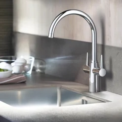 Grohe Ambi Two Handle Kitchen Sink Mixer 7 Grohe Ambi Two Handle Kitchen Sink Mixer -Roc Bathroom Furni Store 30189000 d1