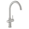 Grohe RED Duo Instant Boiling Water Kitchen Tap And L Size Boiler - SuperSteel -Roc Bathroom Furni Store 30328dc1 d1