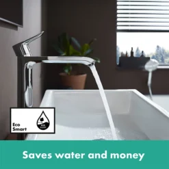 Hansgrohe Metris Single Lever Basin Mixer 260 With Pop-up Waste 11 Hansgrohe Metris Single Lever Basin Mixer 260 With Pop-up Waste -Roc Bathroom Furni Store 31082000ai3