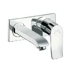 Hansgrohe Metris Wall Mounted Single Lever Basin Mixer With Waste (Short Spout) -Roc Bathroom Furni Store 31085000 l