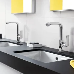 Hansgrohe Metris Single Lever Basin Mixer 230 With Swivel Spout And Pop-up Waste 9 Hansgrohe Metris Single Lever Basin Mixer 230 With Swivel Spout And Pop-up Waste -Roc Bathroom Furni Store 31087000 d2