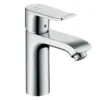 Hansgrohe Metris Single Lever Basin Mixer 110 CoolStart With Pop-up Waste -Roc Bathroom Furni Store 31121000 l