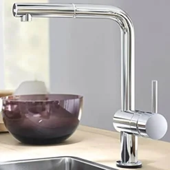 Grohe Minta Touch Electronic Kitchen Sink Mixer With Pull Out Spray - Chrome -Roc Bathroom Furni Store 31360001 d1