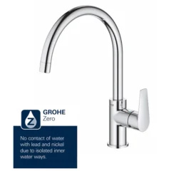 Grohe BauEdge Kitchen Sink Mixer -Roc Bathroom Furni Store 31367001 d2
