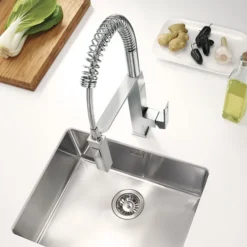 Grohe Eurocube Professional Kitchen Sink Mixer - SuperSteel 8 Grohe Eurocube Professional Kitchen Sink Mixer - SuperSteel -Roc Bathroom Furni Store 31395dc0 d1