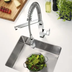 Grohe Eurocube Professional Kitchen Sink Mixer - SuperSteel 9 Grohe Eurocube Professional Kitchen Sink Mixer - SuperSteel -Roc Bathroom Furni Store 31395dc0 d2