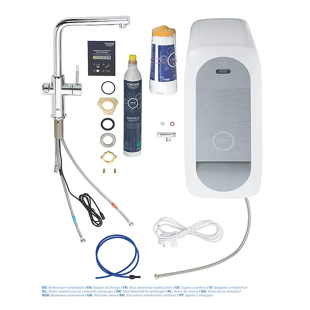 Grohe L-Spout Blue Home Duo Starter Kit - Chrome 6 Grohe L-Spout Blue Home Duo Starter Kit - Chrome - Image 4