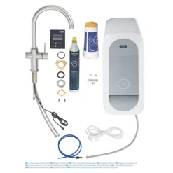 Grohe C-Spout Blue Home Duo Starter Kit - Stainless Steel -Roc Bathroom Furni Store 31455dc1 d2