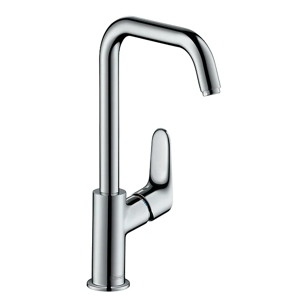 Hansgrohe Focus Single Lever Basin Mixer 240 With Swivel Spout Without Waste 3 Hansgrohe Focus Single Lever Basin Mixer 240 With Swivel Spout Without Waste