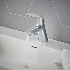 Hansgrohe Focus Single Lever Basin Mixer 70 With Push-open Waste 7 Hansgrohe Focus Single Lever Basin Mixer 70 With Push-open Waste -Roc Bathroom Furni Store 31604000.ai1