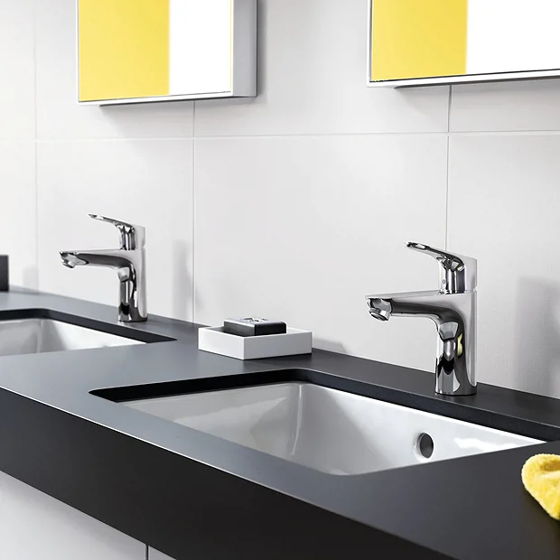 Hansgrohe Focus Single Lever Basin Mixer 100 With Pop-up Waste 3 Hansgrohe Focus Single Lever Basin Mixer 100 With Pop-up Waste