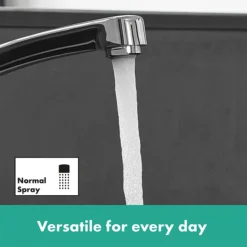 Hansgrohe Focus M41 Single Lever Kitchen Mixer 160 - Chrome 10 Hansgrohe Focus M41 Single Lever Kitchen Mixer 160 - Chrome -Roc Bathroom Furni Store 31806000ai2
