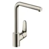 Hansgrohe Focus M41 Single Lever Kitchen Mixer 280 - Stainless Steel 1 Hansgrohe Focus M41 Single Lever Kitchen Mixer 280 - Stainless Steel -Roc Bathroom Furni Store 31817800 l