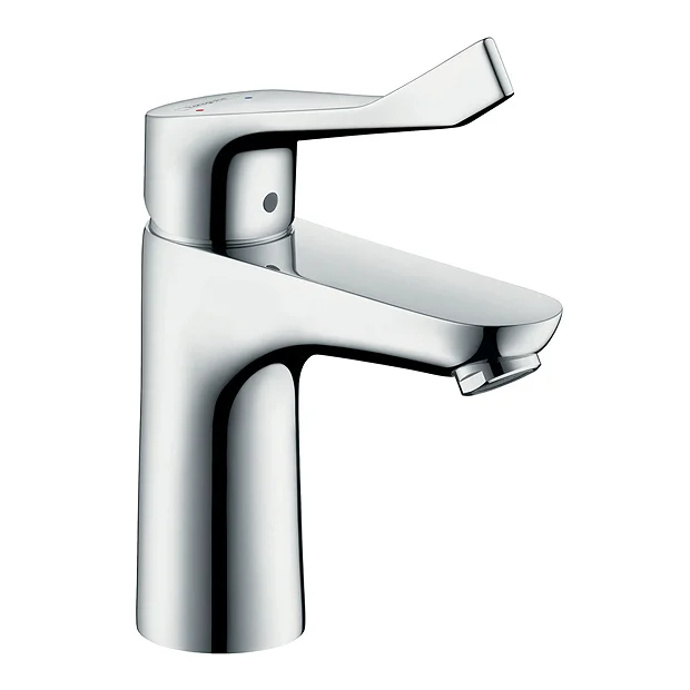 Hansgrohe Focus Care Single Lever Basin Mixer 100 With Pop-up Waste 3 Hansgrohe Focus Care Single Lever Basin Mixer 100 With Pop-up Waste