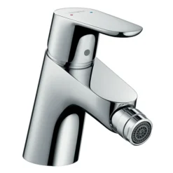 Hansgrohe Focus Single Lever Bidet Mixer With Push-open Waste