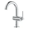 Grohe Atrio Single Lever M-Size Mono Basin Mixer With Click Clack Waste - Chrome 2 Grohe Atrio Single Lever M-Size Mono Basin Mixer With Click Clack Waste - Chrome -Roc Bathroom Furni Store 32043003 d1