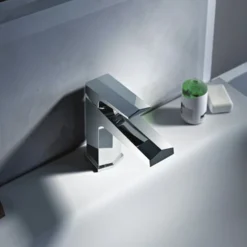 Venice Modern Geometric Basin Mixer Tap + Waste -Roc Bathroom Furni Store 3251cr new detail3