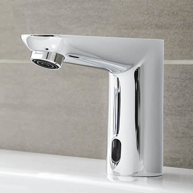 Grohe Euroeco Cosmopolitan E Infra-Red Basin Tap 1/2" - Chrome 5 Grohe Euroeco Cosmopolitan E Infra-Red Basin Tap 1/2" - Chrome - Image 3