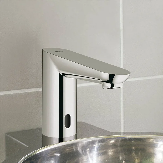 Grohe Euroeco Cosmopolitan E Infra-Red Basin Tap 1/2" - Chrome 3 Grohe Euroeco Cosmopolitan E Infra-Red Basin Tap 1/2" - Chrome