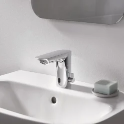 Grohe Bau Cosmopolitan E Infra-Red Electronic Basin Mixer 13 Grohe Bau Cosmopolitan E Infra-Red Electronic Basin Mixer -Roc Bathroom Furni Store 36451000 d4