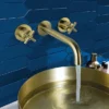 JTP Solex Brushed Brass 3 Hole Wall Mounted Basin Mixer 1 JTP Solex Brushed Brass 3 Hole Wall Mounted Basin Mixer -Roc Bathroom Furni Store 66089abbr d1