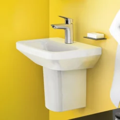 Hansgrohe Logis Single Lever Basin Mixer 100 Without Waste (min. 0.2 Bar) -Roc Bathroom Furni Store 71100000 d4