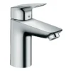 Hansgrohe Logis Single Lever Basin Mixer 100 With 2 Flow Rates And Pop-up Waste -Roc Bathroom Furni Store 71104000 l