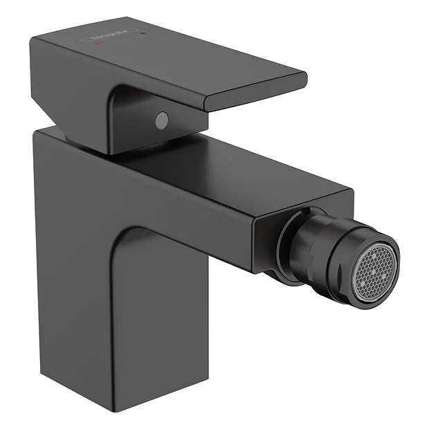 Hansgrohe Vernis Shape Single Lever Bidet Mixer With Pop-up Waste - Matt Black 3 Hansgrohe Vernis Shape Single Lever Bidet Mixer With Pop-up Waste - Matt Black