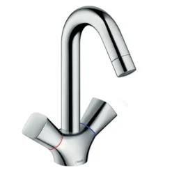 Hansgrohe Logis 2-Handle Basin Mixer 150 With Pop-up Waste