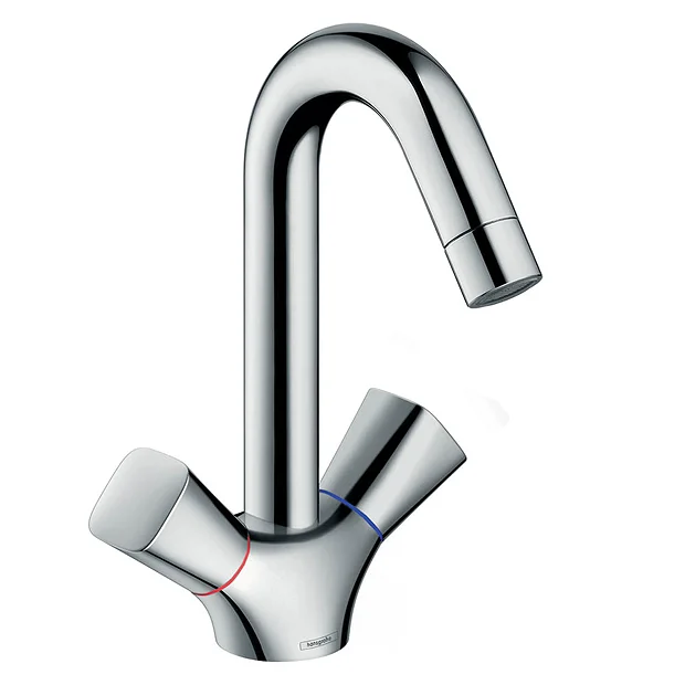 Hansgrohe Logis 2-Handle Basin Mixer 150 With Pop-up Waste 3 Hansgrohe Logis 2-Handle Basin Mixer 150 With Pop-up Waste