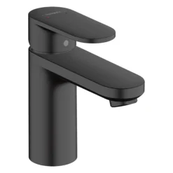 Hansgrohe Vernis Blend Single Lever Basin Mixer 100 With Pop-up Waste - Matt Black -Roc Bathroom Furni Store 71551670 l