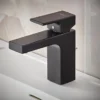 Hansgrohe Vernis Shape Single Lever Basin Mixer 100 With Pop-up Waste - Matt Black 1 Hansgrohe Vernis Shape Single Lever Basin Mixer 100 With Pop-up Waste - Matt Black -Roc Bathroom Furni Store 71561670.ai2