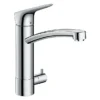 Hansgrohe Logis M31 Single Lever Kitchen Mixer 220 With Shut-Off Valve 2 Hansgrohe Logis M31 Single Lever Kitchen Mixer 220 With Shut-Off Valve -Roc Bathroom Furni Store 71834000 l