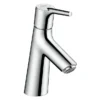 Hansgrohe Talis S Single Lever Basin Mixer 80 With Push-open Waste -Roc Bathroom Furni Store 72011000 l 1