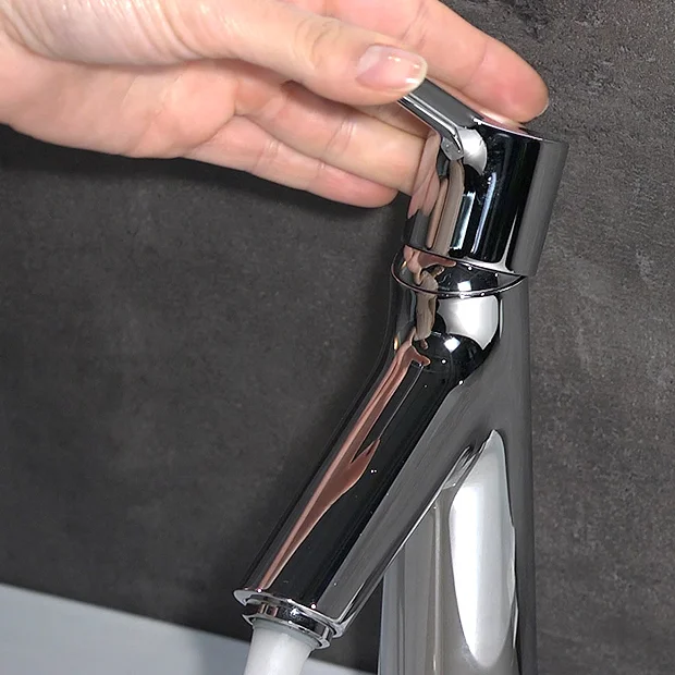 Hansgrohe Talis S Single Lever Basin Mixer 100 With Pop-up Waste 5 Hansgrohe Talis S Single Lever Basin Mixer 100 With Pop-up Waste - Image 3